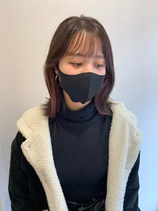 カラー MARU レイヤー/パーマのヘアスタイル