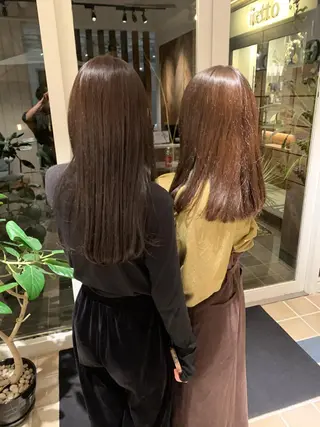 セミロング カラー 【ロングウルフカット 姫カット】伊藤裕哉のヘアスタイル