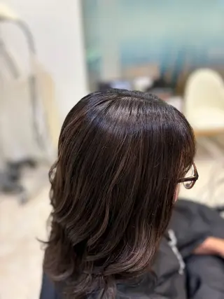 セミロング ナチュラルカラー/ ヘッドスパ/まゆ🐼の眉毛・アイブロウイメージ