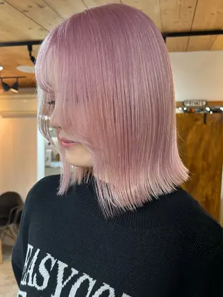 ミディアム カラー メンズ 🧸艶々韓国ヘア 🧁mizunaのヘアスタイル