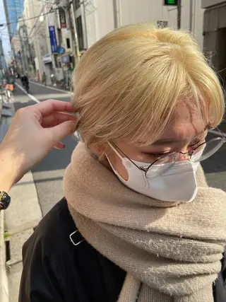 ショート さの あやねのヘアスタイル