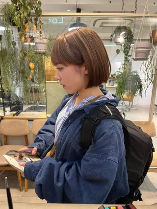 ミディアム カラー ナチュラルなhair / ヨシダトモキのヘアスタイル