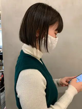 ショート カラー アンニュイヘア🪽 ayumiのヘアスタイル