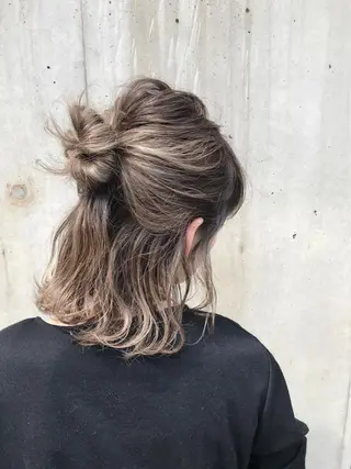 ショート カラー ボブ・レイヤーカット 吉敷航一のヘアスタイル