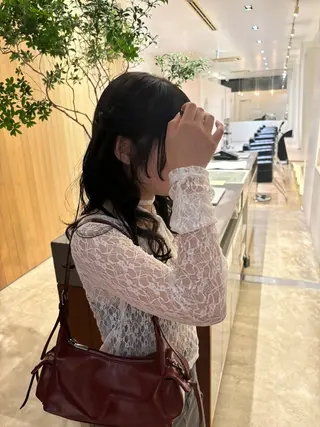 カラー 中野 ちよのヘアスタイル