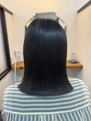 ミディアム 🧤ル ウ🧤のヘアスタイル