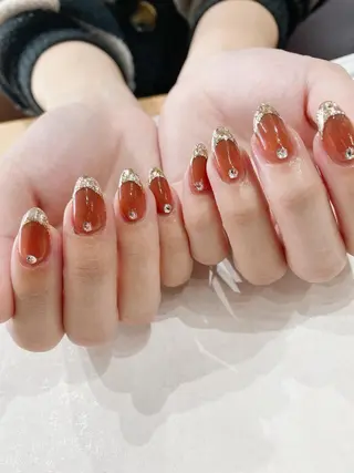 ミディアム JNA認定講師🌸 RIEのネイルデザイン