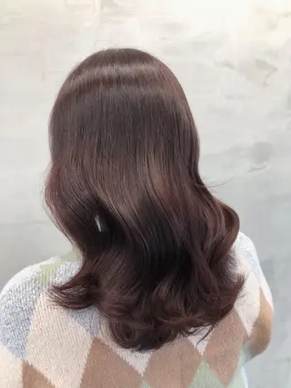 セミロング カラー ヘアアレンジ 【美髪特化 髪質改善サイトウ】のヘアスタイル