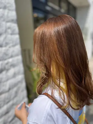 セミロング 田浦 大樹のヘアスタイル
