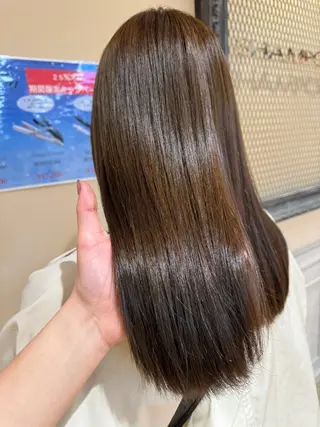 ロング シャンプーボーイセントラル所属・ミウラフウキ 髪質改善のヘアスタイル