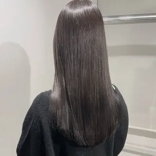 ロング カラー 𓏸レイヤー髪質改善 透けカラーカノン🫧のヘアスタイル