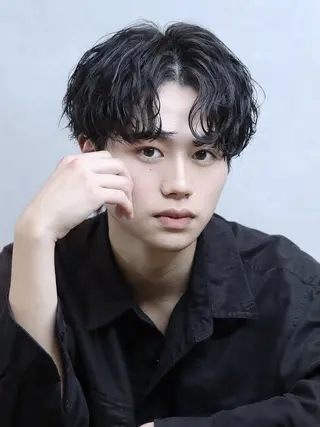 ショート パーマ メンズ メンズ特化✨似合わ せカット✨アンビルのヘアスタイル