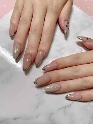 ミディアム ネイル 《LB》ラブリエ Nail&eyeのマツエク・マツパデザイン