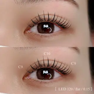 マツエク・マツパ HARUHARU Reiのマツエク・マツパデザイン