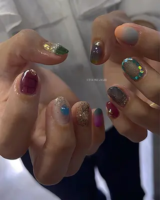 ネイル otsumeyasan所属・わたなべ ちかのネイルデザイン