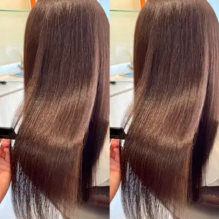 ロング カラー mulum所属・髪質改善/艶髪/韓国 ヘア[マンツーマン]のヘアスタイル