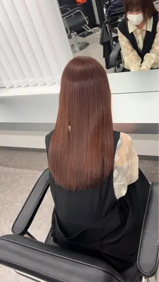 ロング 髪質改善ストレート Kantaのヘアスタイル