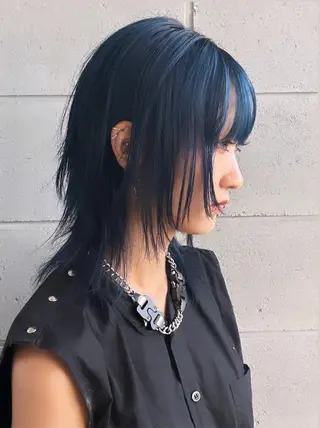 カラー Lin'ne terrace所属・モリ ユキナオのヘアスタイル