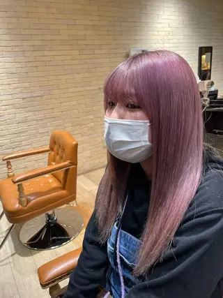 ロング 亀川蓮 Agu hairのヘアスタイル