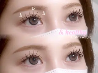 マツエク・マツパ ♡ 𓂃 𓈒𓏸◌‬のマツエク・マツパデザイン