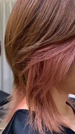 ミディアム Nu:v所属・moe/ 透明感カラー/恵比寿のヘアスタイル