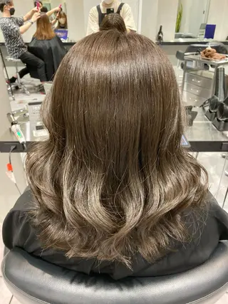 ミディアム カラー 豊中/メンズ特化 岡田 龍之介のヘアスタイル