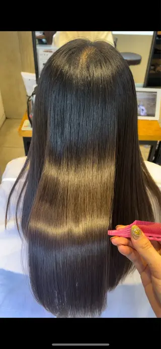 ロング カラー HAIR＆MAKE　EARTH 表参道店所属・🫧💎森下 真結💎🫧のヘアスタイル