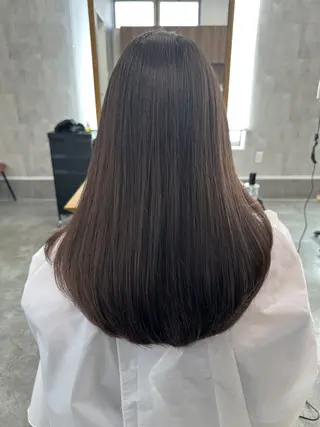 ロング 鈴木 菜々映のヘアスタイル