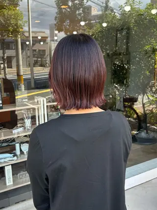 カラー Sign 竹元 夢叶のヘアスタイル