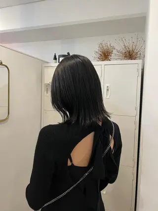 ミディアム カラー kakeru/ボブ パーマ/レイヤーのヘアスタイル