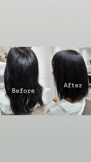 ミディアム 瀬戸 杏珠のヘアスタイル