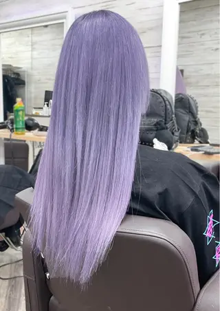 ロング カラー 北沢 隆のヘアスタイル