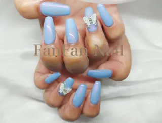 ネイル Fanfan  長さ出し専門のネイルデザイン