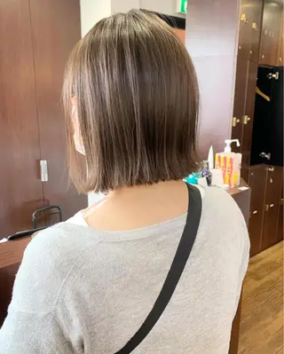 ショート 縮毛矯正/ショート/ レイヤー/畑中正敏のヘアスタイル