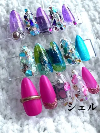 ネイル 新山 聖のネイルデザイン