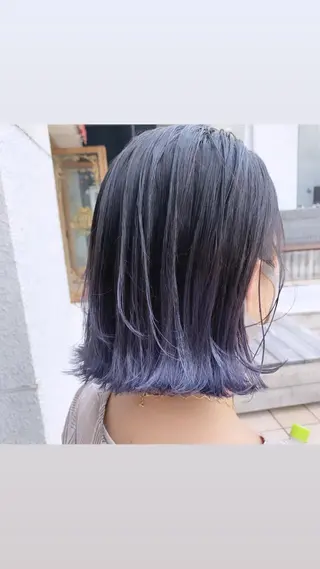 ショート カラー ザクザクレイヤー 🍀/ブリーチ/小田のヘアスタイル