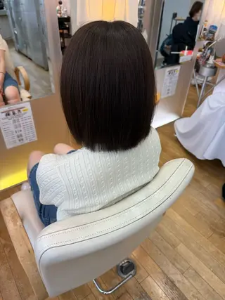 ショート 山本 瑠華のヘアスタイル