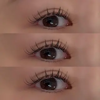 マツエク・マツパ 💜juna💜/高 槻/韓国風のヘアスタイル