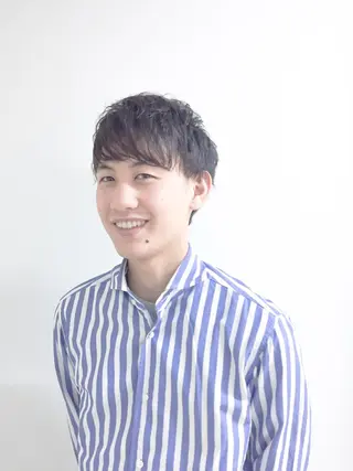 ショート パーマ メンズ un所属・un 溝の口 伊豆本のマツエク・マツパデザイン