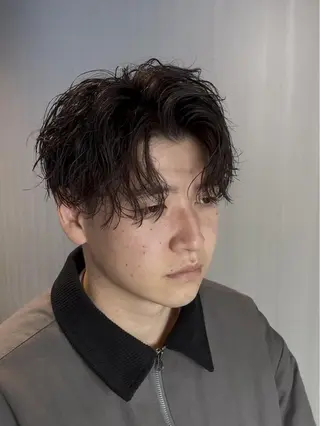 ショート パーマ メンズ 🔥メンズ特化方🔥 似合わせ💈三宅悠斗のヘアスタイル