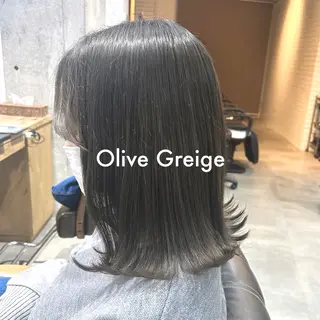 ミディアム カラー Eri 🌿透明感・艶カラーのヘアスタイル
