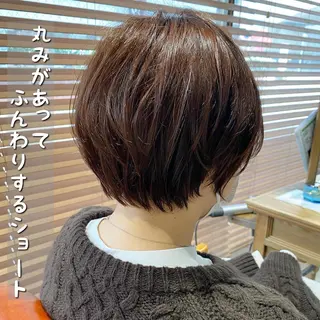 ショート ✨圧倒的満足度◎ 小顔美人ショート✨佃のヘアスタイル