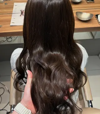 ロング カラー 柔らかブラウンカラー 🐈🤎Rikoのヘアスタイル