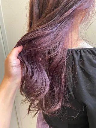 ロング カラー 🕊顔まわりカット /インナーカラー🕊のヘアスタイル