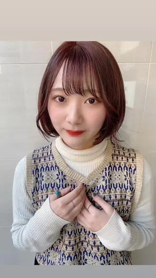 ショート カラー Ate by little所属・青木 梢のヘアスタイル