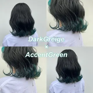 カラー 水戸/ブリーチカラー ♠️♠️會澤遼真のヘアスタイル