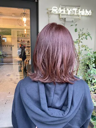セミロング ✂︎岡根 京花✂︎のヘアスタイル