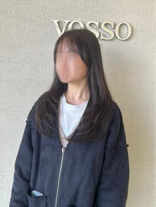 ロング VOSSO所属・吉澤大和 カット/カラーのヘアスタイル
