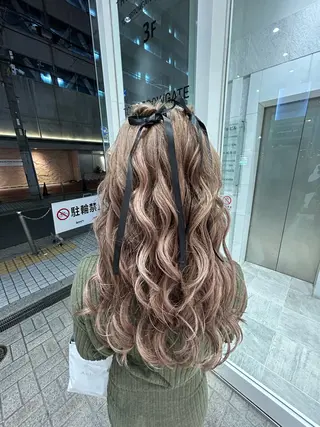 ヘアアレンジ 堺東Ripper "muaのヘアスタイル