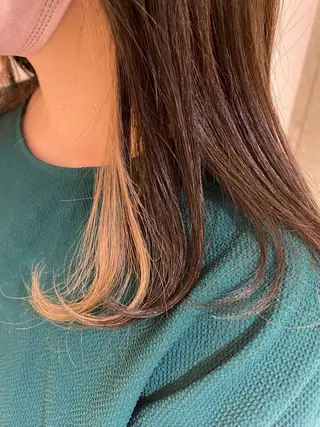 ミディアム 透明感カラー/似合わ せカット/大島実加永のヘアスタイル